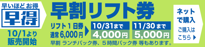 リフト料金